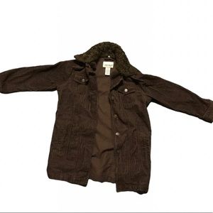 Brown cherokee corduroy jacket Size: M